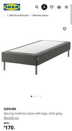IKEA ESPEVÄR bed + VAGSTRANDA matras + ENGAVÄGEN Spring Core, Ophalen, 90 cm, Eenpersoons, Zo goed als nieuw