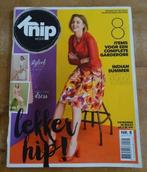 Knipmode nummer 8 augustus 2017 alle patronen maat 34/54 XL, Verzenden, Zo goed als nieuw, Vrouw, Knipmode