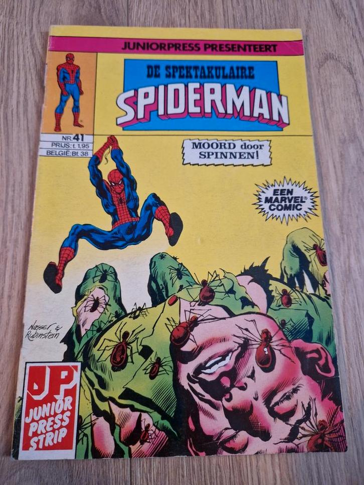 Zolderopruiming strips! De Spektakulaire Spiderman, Boeken, Strips | Comics, Gelezen, Meerdere comics, Europa, Ophalen of Verzenden