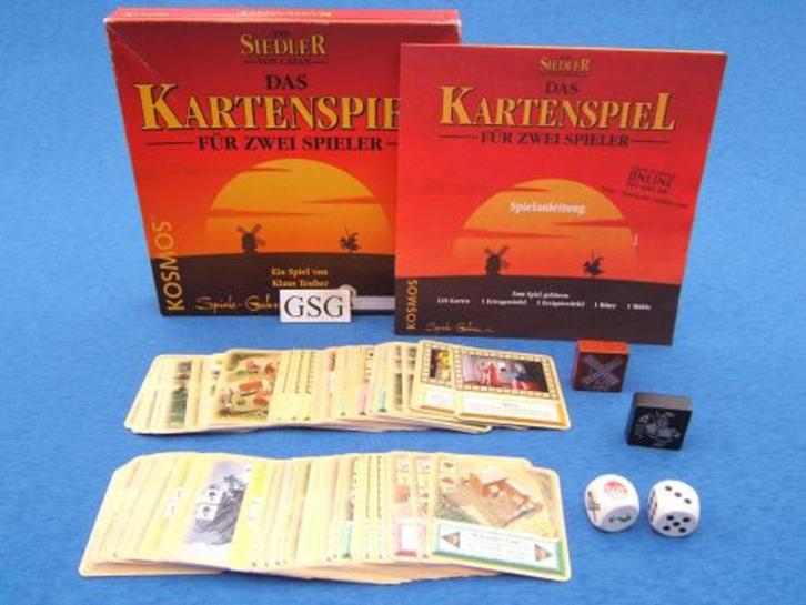 Die siedler van catan nr. 68 50 10-02, Hobby en Vrije tijd, Gezelschapsspellen | Kaartspellen, Zo goed als nieuw, Ophalen