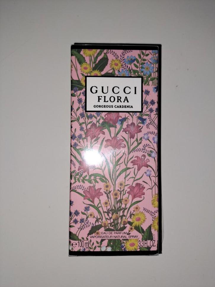 Gucci flora, Gorgeous Gardenia. 100 ml. NIEUW, Sieraden, Tassen en Uiterlijk, Uiterlijk | Parfum, Nieuw, Ophalen of Verzenden
