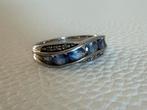 S182/ Zilveren sierlijke AMETHIST ring 18 3/4, 18 tot 19, Gebruikt, Verzenden, X