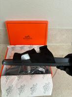 Hermes Slippers - Maat 41-42-43-44-45-46 - Zwart suede, Slippers, Zwart, Nieuw, Ophalen of Verzenden