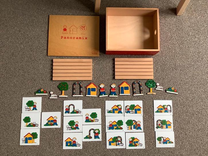 Spel Panoramix 3D oriëntatie educatief visuele ontwikkeling, Kinderen en Baby's, Speelgoed | Educatief en Creatief, Gebruikt, Knutselen