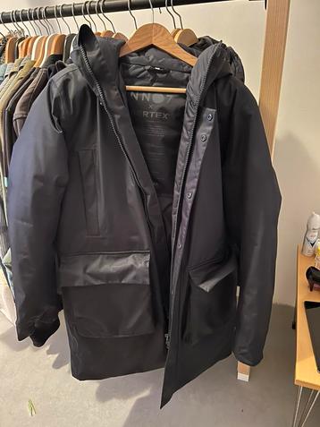NN07 Winterjas Navy Blue Maat S beschikbaar voor biedingen
