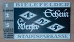 Duits Notgeld Bielefeld Noodgeld, Postzegels en Munten, Ophalen of Verzenden, Duitsland