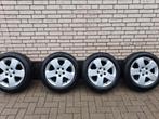 Originele Opel aluminium velgen 16 inch met goede banden, Ophalen of Verzenden