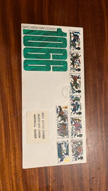 First day cover 1066: Battle of Hastings beschikbaar voor biedingen