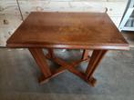 Vintage houten salontafel. Bijzettafel. Retro., Antiek en Kunst, Curiosa en Brocante, Ophalen