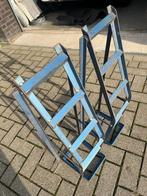 Oprij bokken voor auto, Ophalen, Gebruikt