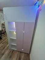 IKEA SMÅSTAD Hoogslaper Wit/Roze - Zeer Goede Staat!, Ophalen, Zo goed als nieuw, Hoogslaper