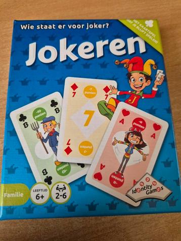 Jokeren kaartspel beschikbaar voor biedingen