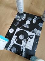 Canvas poster dj, Minder dan 50 cm, Nieuw, Ophalen of Verzenden, Foto of Poster