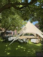 Stretchtent strechtent te huur, Tuin en Terras, Ophalen of Verzenden, 8 meter of meer