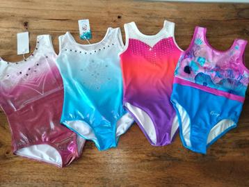 Turnpakjes/turnpakje/turnpak/gympakje maat 128 beschikbaar voor biedingen