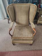 klassieke rib oorfauteuil 2 Stuks, Huis en Inrichting, Fauteuils, Ophalen, Gebruikt