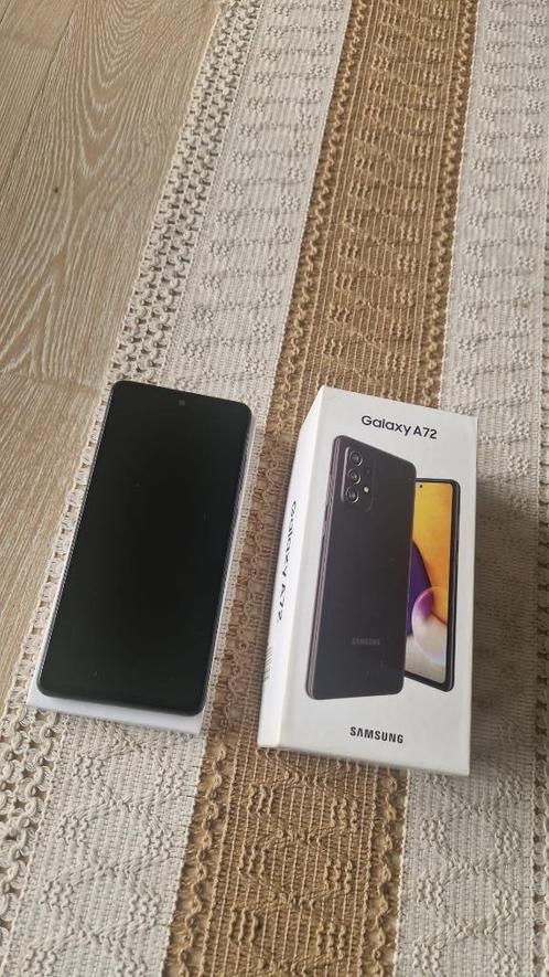 Samsung Galaxy A72 4G - 128GB - Awesome Black, Telecommunicatie, Mobiele telefoons | Samsung, Zo goed als nieuw, Galaxy A, 128 GB