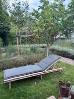 Bamboe tuinstoel/ ligtstoel, Ophalen, Gebruikt, Overige materialen
