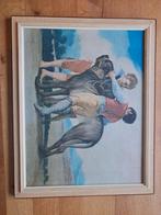 Schilderij lijst Jongens met mastiffs Francisco de G. 1786, Antiek en Kunst, Kunst | Schilderijen | Klassiek, Ophalen of Verzenden