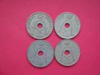 België Nederlands setje munten 25 Centimes 1921 / 1929., Verzenden, Overig, Setje