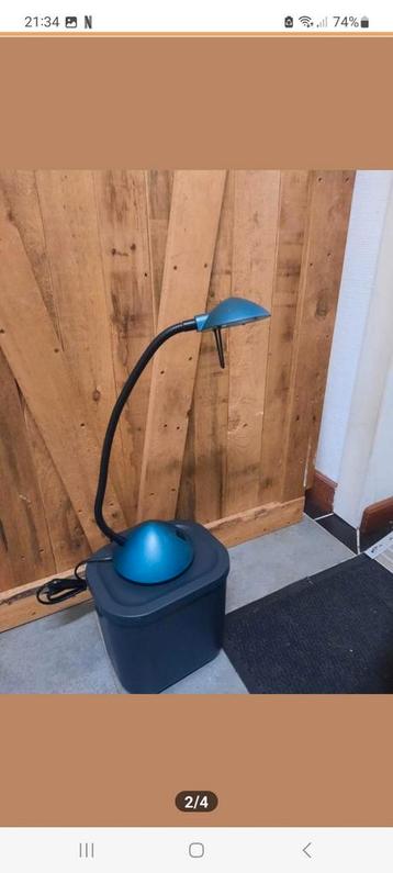 Retro  Tafellamp zwanenhals  burolamp  memphis-style