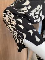 Blouse zwart wit mt. L 3/4 mouw, Ophalen of Verzenden, Zo goed als nieuw, Maat 42/44 (L), Zwart
