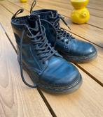 Dr. Martens donkerblauw / petrol met rits, Ophalen, Dr Martens, Gebruikt, Meisje