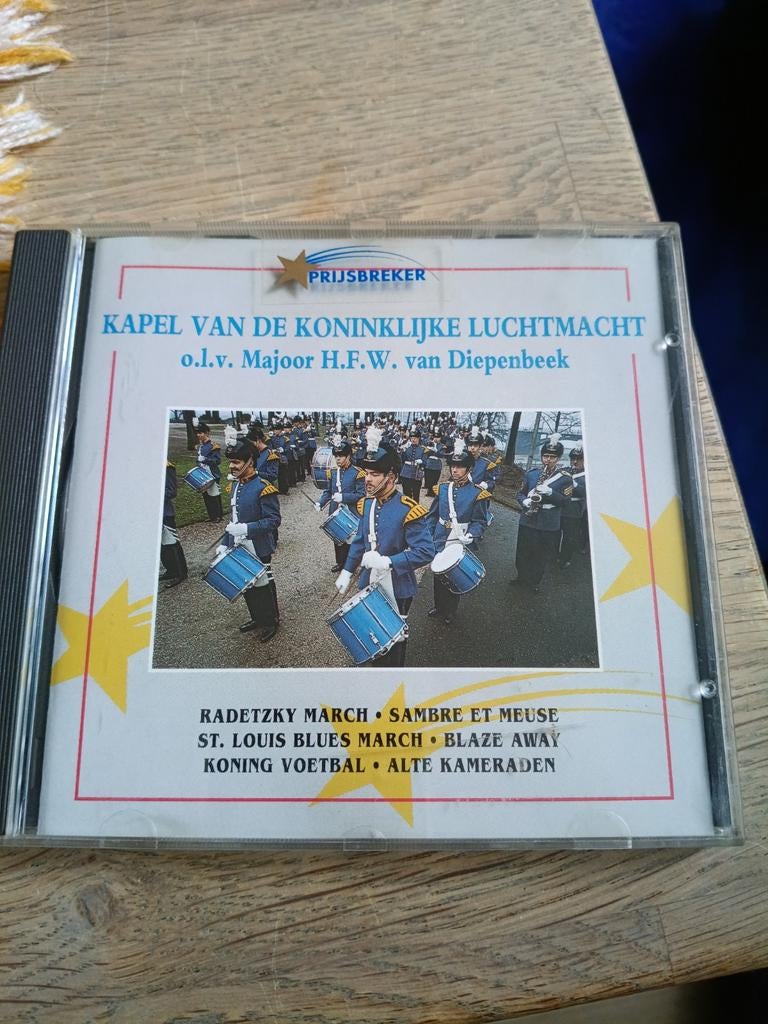 Kapel Koninklijke Luchtmacht CD - Zeldzaam!, Ophalen of Verzenden, Zo goed als nieuw
