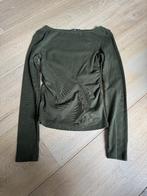 Groen shirt, Ophalen of Verzenden, Zo goed als nieuw, Lange mouw, Maat 34 (XS) of kleiner