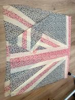 Grote dunne sjaal engelse vlag rozen roosjes, Maat 46/48 (XL) of groter, Ophalen of Verzenden, Zo goed als nieuw, X