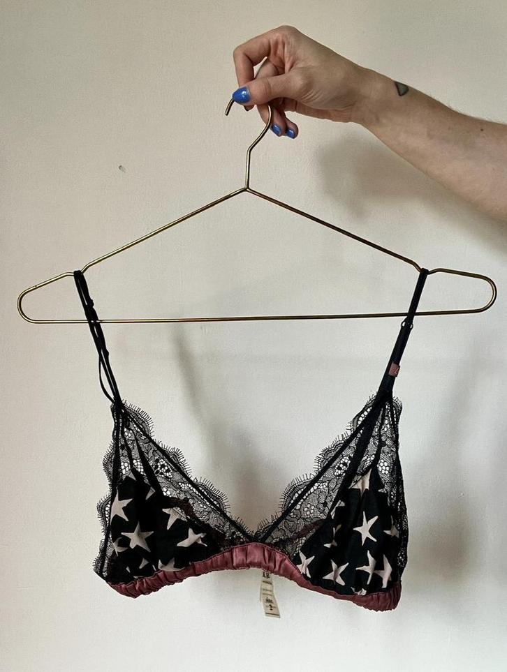 Love Stories bralette met sterrenprint,size 2/75B. Love lace, Kleding | Dames, Ondergoed en Lingerie, Zwart, Verzenden