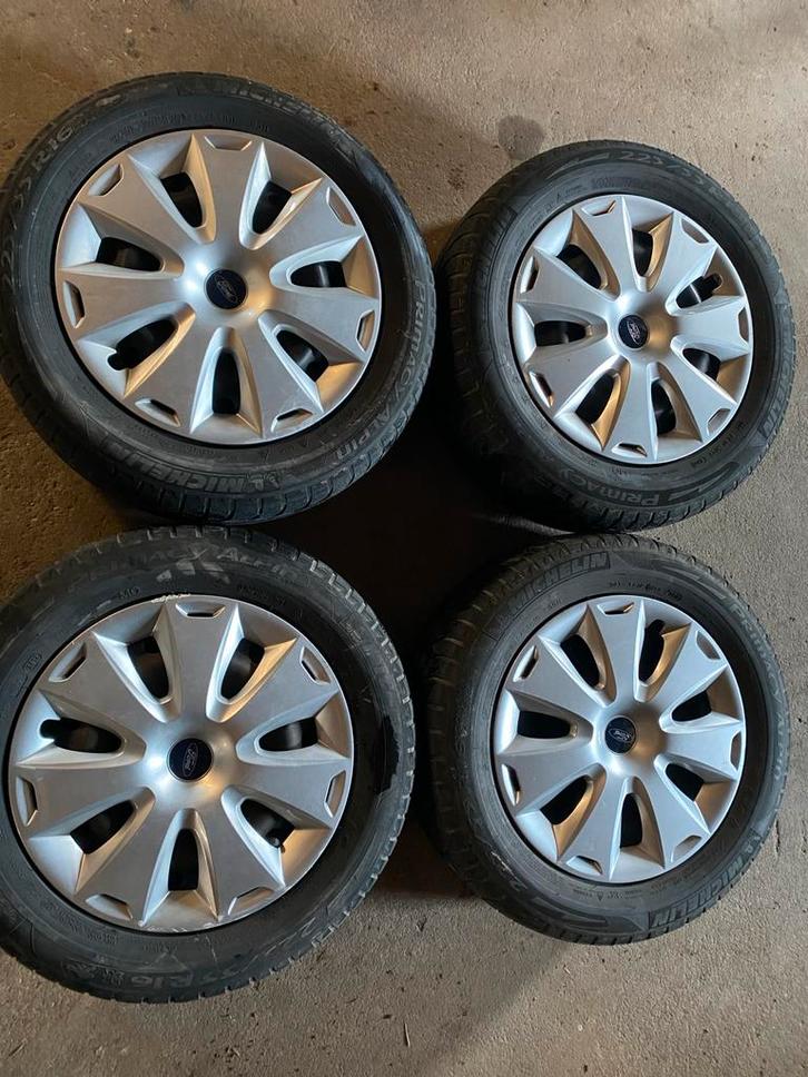 Winterbanden michelin 255/55 R16 Ford Galaxy incl verg, Auto-onderdelen, Banden en Velgen, Banden en Velgen, Winterbanden, 16 inch