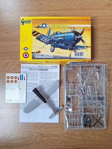 1:72 1/72 Italeri F-4U 7 Navy Fighter Corsair beschikbaar voor biedingen