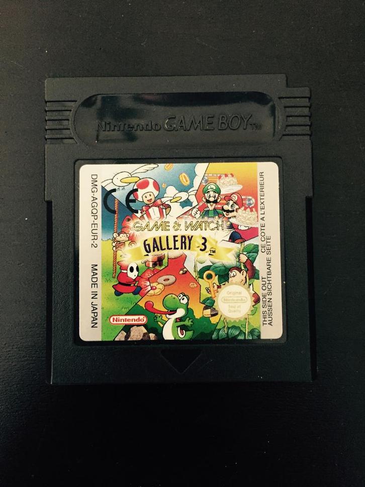 Game & Watch Gallery 3 (GBC), Spelcomputers en Games, Games | Nintendo Game Boy, Gebruikt, Ophalen of Verzenden