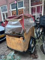Babboe Bakfiets met Huif - Opknapper, Fietsen en Brommers, Fietsen | Bakfietsen, Gebruikt, Huif, 2 kinderen, Ophalen