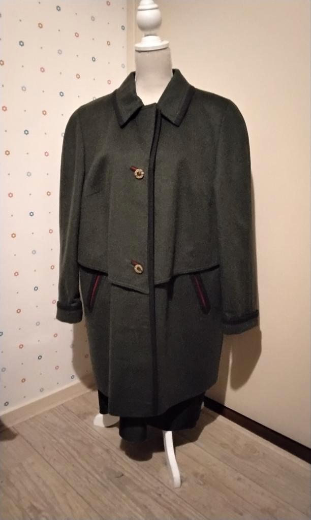 Original Loden jagersgroen,  driekwart wintermantel, maat 46, Kleding | Dames, Jassen | Winter, Zo goed als nieuw, Maat 46/48 (XL) of groter