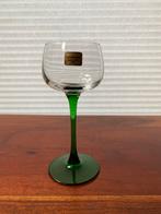 Groen Luminarc wijnglas - nieuw, Ophalen of Verzenden