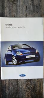 Folder Ford Ka NL, Ford, Ophalen of Verzenden, Zo goed als nieuw, Ford