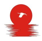 camper caravan auto sticker flying bird, The River House, Info@theriverhouse.nl, Nieuw, Ophalen of Verzenden