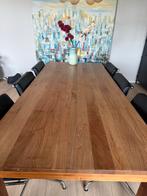 Massief Notenhouten Eettafel geolied - Prachtstaat!, Huis en Inrichting, Tafels | Eettafels, Ophalen, 100 tot 150 cm, 200 cm of meer