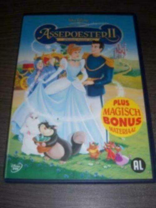 Walt Disney Classics Assepoester 2 nieuw (2002), Cd's en Dvd's, Dvd's | Tekenfilms en Animatie, Zo goed als nieuw, Amerikaans