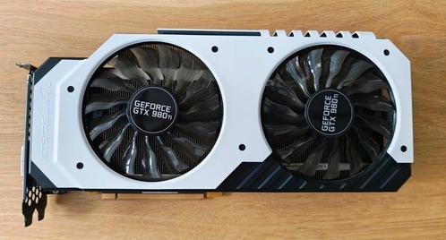 Palit GTX 980 Ti Super JetStream 6 GB | Custom white, Computers en Software, Videokaarten, Gebruikt, Nvidia, PCI-Express 3.0, GDDR5