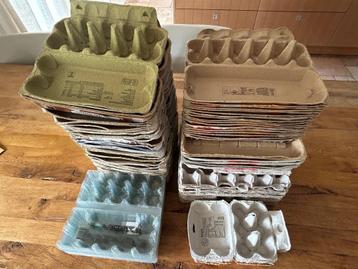 100 Eierdozen ter overname. beschikbaar voor biedingen