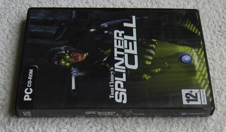 PC CD-Rom (3 CD) Tom Clancy´s Splinter Cell, Spelcomputers en Games, Games | Pc, Zo goed als nieuw, Shooter, 1 speler, Vanaf 12 jaar