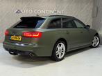 Audi A6 Avant 3.0 TDI S-Line / Nwe Distr. Ketting / APK, Euro 5, Zwart, Leder, Diesel