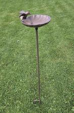 VOEDERSCHAAL / MET VOGELTJE/ TUINPRIKKER / WATER