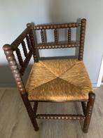 Hoekstoel, Huis en Inrichting, Stoelen, Ophalen, Gebruikt, Bruin, Eén