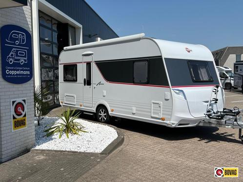 Bürstner Averso 490 TS luifel, mover, fietsenrek, f, Caravans en Kamperen, Caravans, Bedrijf, tot en met 4, 1000 - 1250 kg, Rondzit