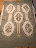 VINTAGE WOLLEN DEKEN 2 PERSOONS, Huis en Inrichting, Gebruikt, Overige kleuren, Tweepersoons, Ophalen of Verzenden