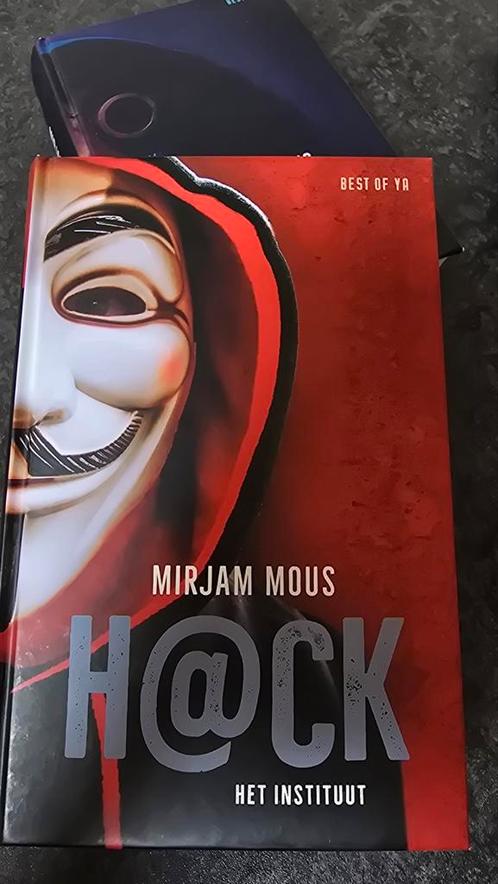 Mirjam Mous - H@ck - Het instituut, Boeken, Kinderboeken | Jeugd | 13 jaar en ouder, Zo goed als nieuw, Ophalen of Verzenden